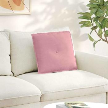 ARDEBO.de - Rückenkissen Rosa 50 x 45 cm Cordstoff