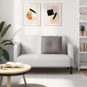 Rückenkissen Taupe 60 x 19 x 50 cm Stoff