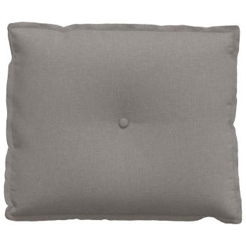 Rückenkissen Taupe 60 x 19 x 50 cm Stoff