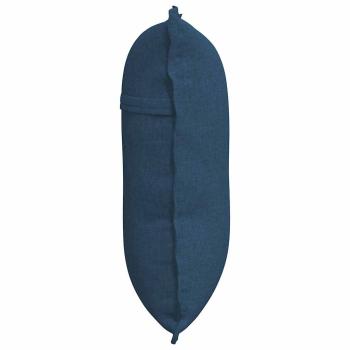Rückenkissen Blau 60 x 19 x 50 cm Stoff