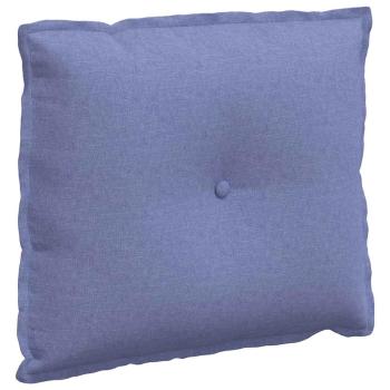 Rückenkissen Jeans blau 60 x 19 x 50 cm Stoff