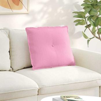ARDEBO.de - Rückenkissen Rosa 60 x 19 x 50 cm Stoff