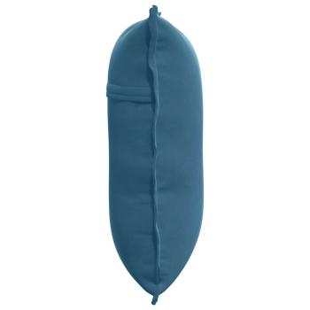 Rückenkissen Blau 60 x 50 cm Cordstoff
