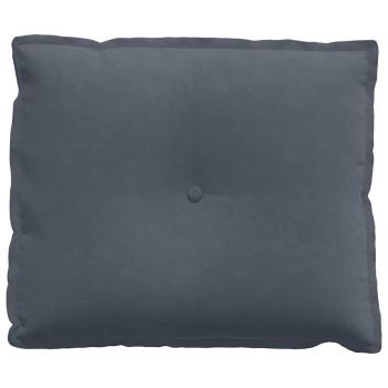 Rückenkissen Dunkelgrau 60 x 50 cm Cordstoff