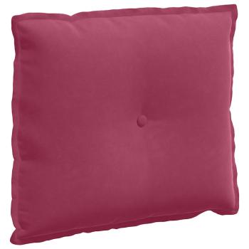 Rückenkissen Weinrot 60 x 50 cm Cordstoff