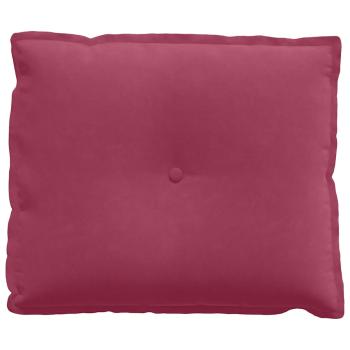 Rückenkissen Weinrot 60 x 50 cm Cordstoff