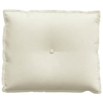 Rückenkissen Creme 60 x 50 cm Cordstoff