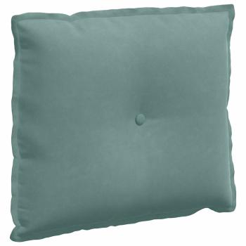 Rückenkissen Meergrün 60 x 50 cm Cordstoff