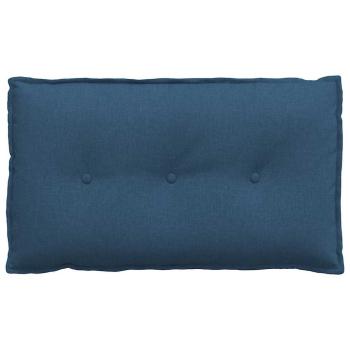 Rückenkissen Blau 80 x 19 x 50 cm Stoff