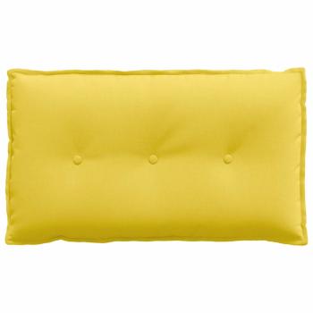 Rückenkissen Helles Gelb 80 x 19 x 50 cm Stoff