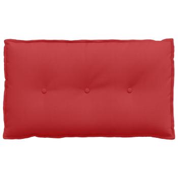 Rückenkissen Rot 80 x 19 x 50 cm Stoff