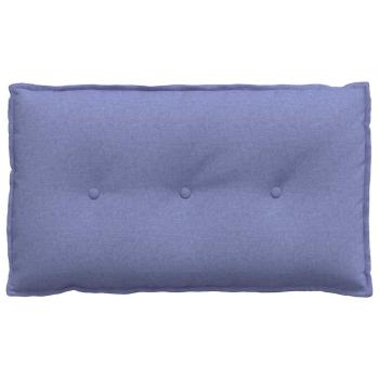 Rückenkissen Jeans blau 80 x 19 x 50 cm Stoff