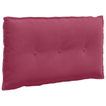 Rückenkissen Weinrot 80 x 50 cm Cordstoff