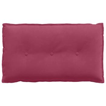 Rückenkissen Weinrot 80 x 50 cm Cordstoff
