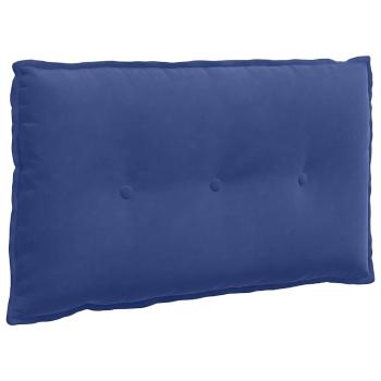 Rückenkissen Polizeiblau 80 x 50 cm Cordstoff