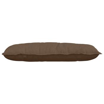Rückenkissen Braun 100 x 19 x 50 cm Stoff