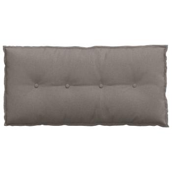 Rückenkissen Taupe 100 x 19 x 50 cm Stoff