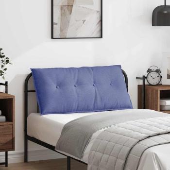 ARDEBO.de - Rückenkissen Jeans blau 100 x 19 x 50 cm Stoff