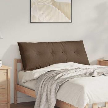 ARDEBO.de - Rückenkissen Braun 120 x 19 x 50 cm Stoff