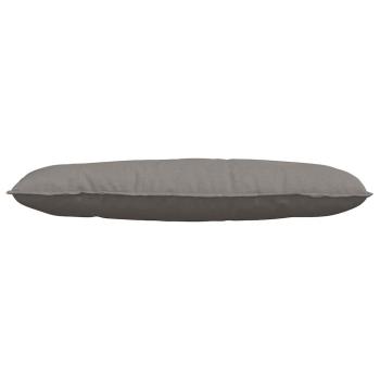 Rückenkissen Taupe 120 x 19 x 50 cm Stoff