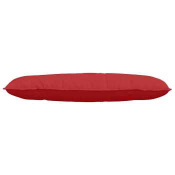 Rückenkissen Rot 120 x 19 x 50 cm Stoff