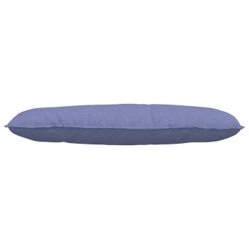 Rückenkissen Jeans blau 120 x 19 x 50 cm Stoff