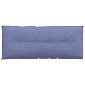 Rückenkissen Jeans blau 120 x 19 x 50 cm Stoff
