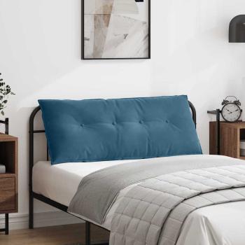 ARDEBO.de - Rückenkissen Blau 120 x 50 cm Cordstoff