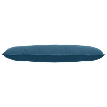 Rückenkissen Blau 120 x 50 cm Cordstoff