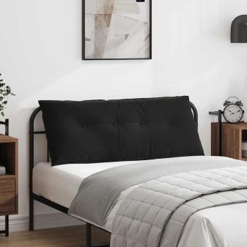 ARDEBO.de - Rücken Kissen Schwarz 120 x 50 cm Cordstoff
