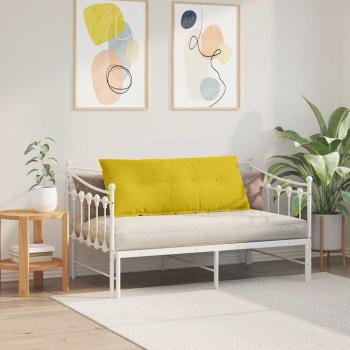 Rückenkissen Gelb 120 x 50 cm Cordstoff