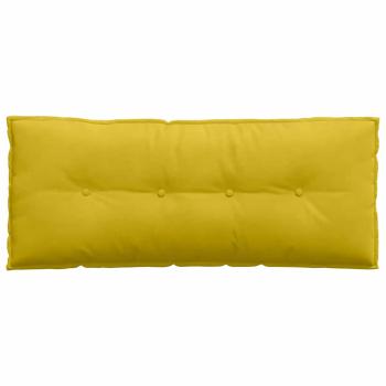Rückenkissen Gelb 120 x 50 cm Cordstoff