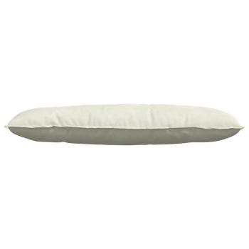 Rückenkissen Creme 120 x 50 cm Cordstoff