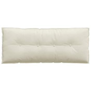 Rückenkissen Creme 120 x 50 cm Cordstoff