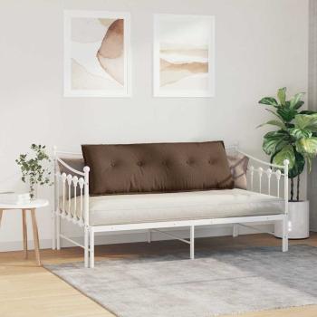 Rückenkissen Braun 140 x 19 x 50 cm Stoff