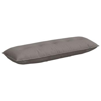 Rückenkissen Taupe 140 x 19 x 50 cm Stoff