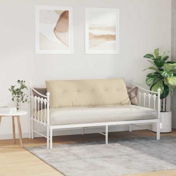 Rückenkissen Creme 140 x 19 x 50 cm Stoff