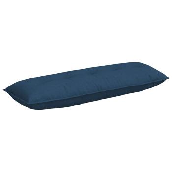 Rückenkissen Blau 140 x 19 x 50 cm Stoff