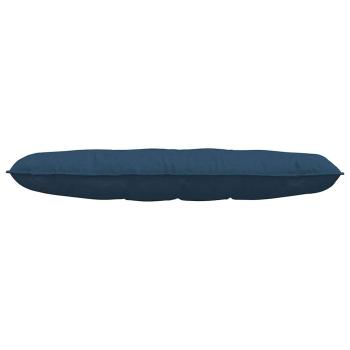 Rückenkissen Blau 140 x 19 x 50 cm Stoff