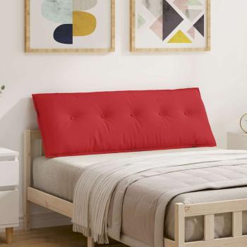 ARDEBO.de - Rückenkissen Rot 140 x 19 x 50 cm Stoff
