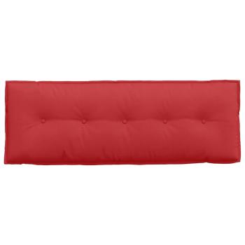 Rückenkissen Rot 140 x 19 x 50 cm Stoff