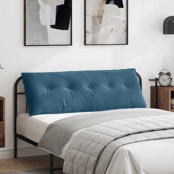 ARDEBO.de - Rückenkissen Blau 140 x 50 cm Cordstoff