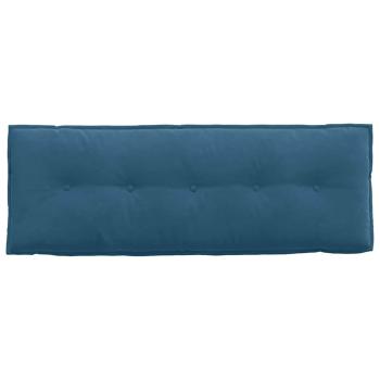 Rückenkissen Blau 140 x 50 cm Cordstoff