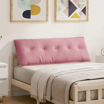 ARDEBO.de - Rückenkissen Rosa 140 x 50 cm Cordstoff