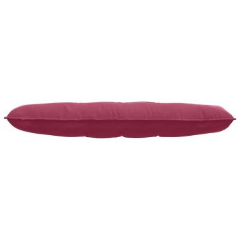 Rückenkissen Weinrot 140 x 50 cm Cordstoff