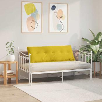 Rückenkissen Gelb 140 x 50 cm Cordstoff