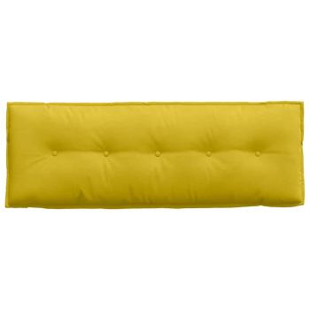 Rückenkissen Gelb 140 x 50 cm Cordstoff