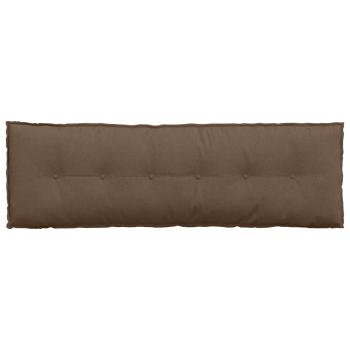 Rückenkissen Braun 160 x 19 x 50 cm Stoff