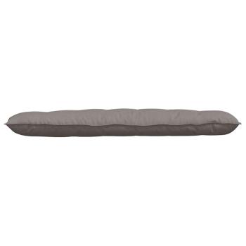 Rückenkissen Taupe 160 x 19 x 50 cm Stoff