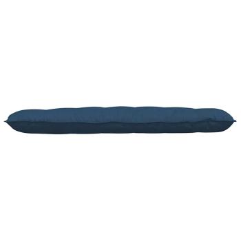 Rückenkissen Blau 160 x 19 x 50 cm Stoff